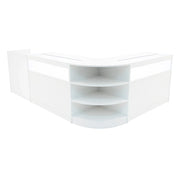Set Banconi Bianco LED Sagittarius B1200 LM60 TB60 Vetrina con Serratura