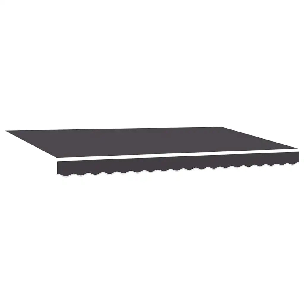 vidaXL Tenda Retrattile Antracite 400 x 200 cm Poliestere e Alluminio