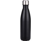 Fles di acqua in acciaio inossidabile isolato - 500/750 ml, fles di acqua in acciaio inossidabile a doppia parete 

Fles di acqua riciclabile e BPA-free - Fles di acqua impermeabile per bambini e adulti, sport, palestra, scuola - nero - 750ML