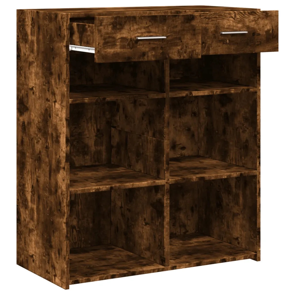 vidaXL Credenza Rovere Sonoma 80x42,5x93 cm in Legno Multistrato