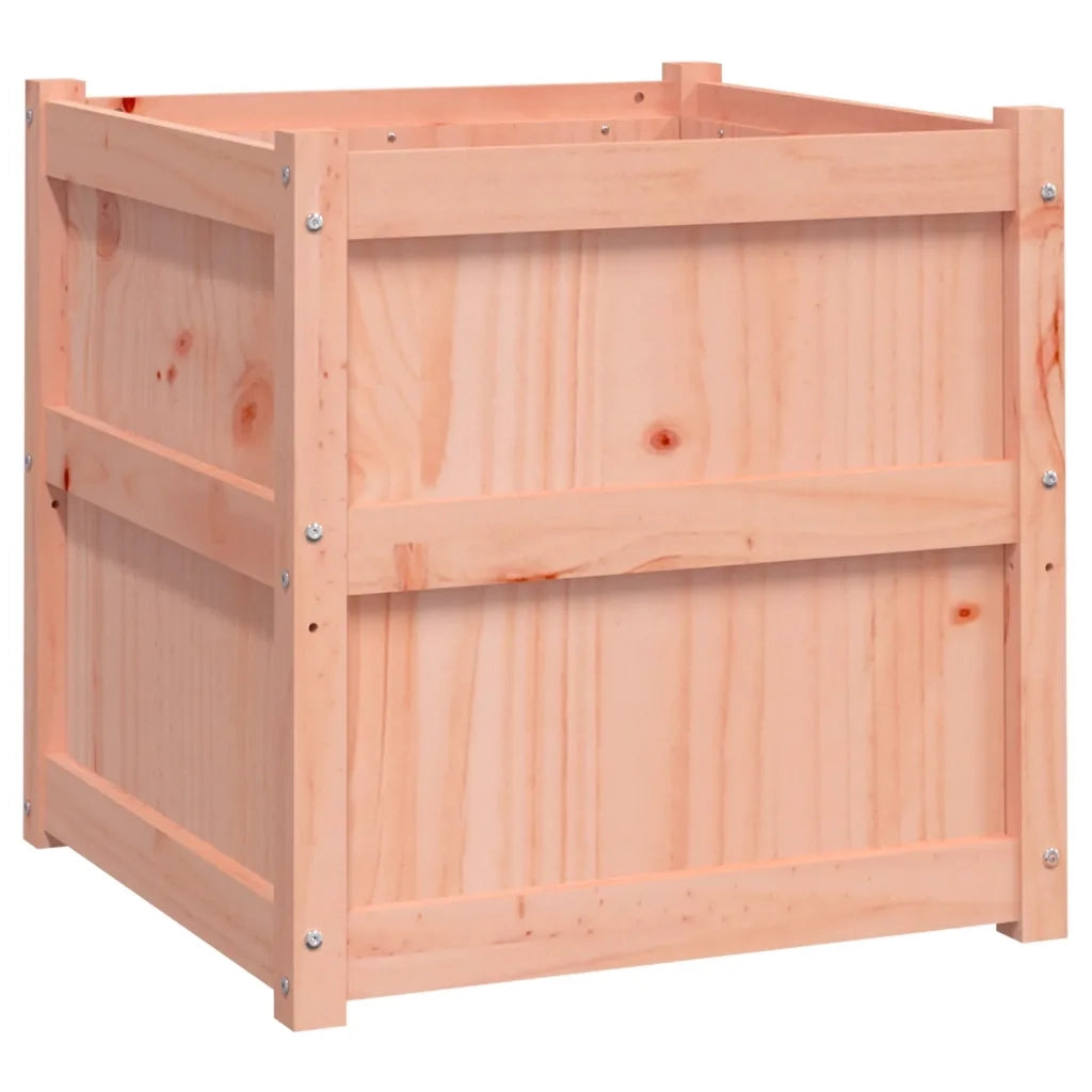 Fioriera da Giardino-Vaso da Esterno 60x60x60 cm in Legno Massello Di Douglas