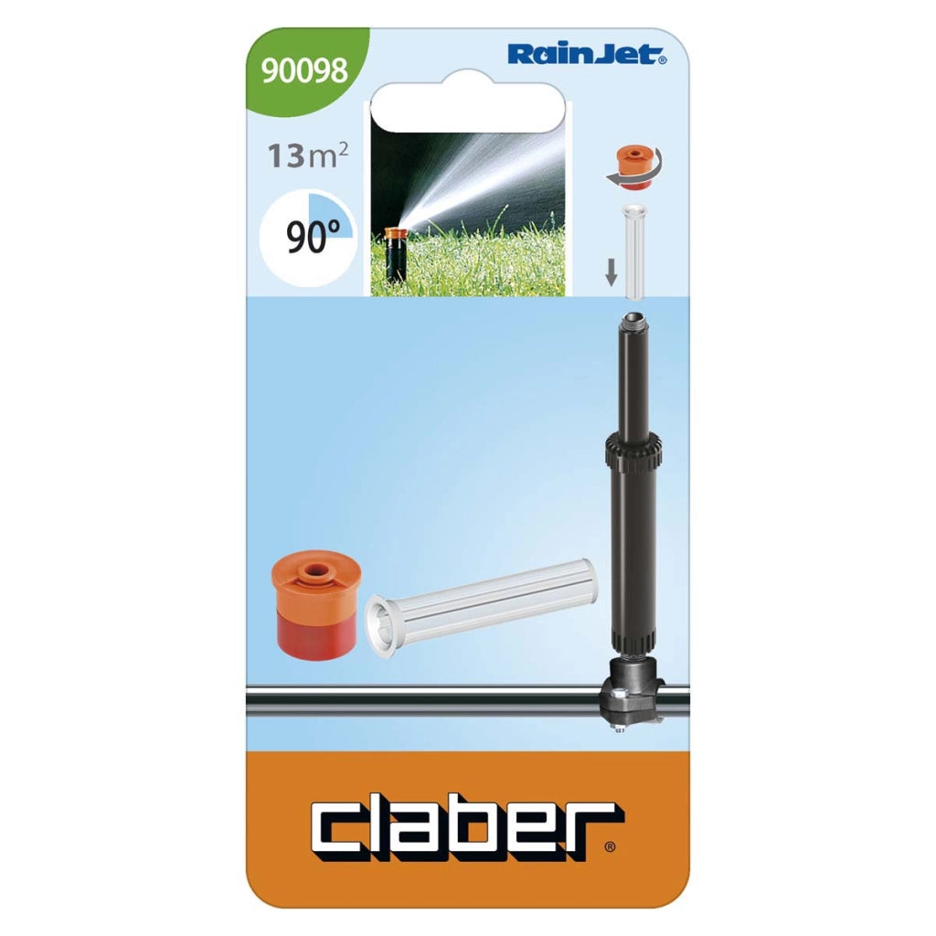 TESTINA PER IRRIGATORE POP-UP 90  ° Art. 90098 - blister  - CLABER
