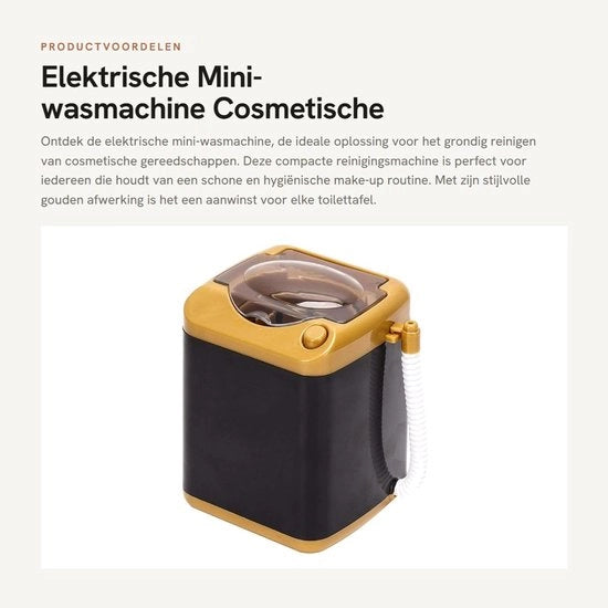 Mini-wasmachine elettrica - Gereadschoppa per la cura della pelle - Pulizia - Compatta ed efficiente - Ghiaccio - Ideale per l'uso domestico - Perfetta per...