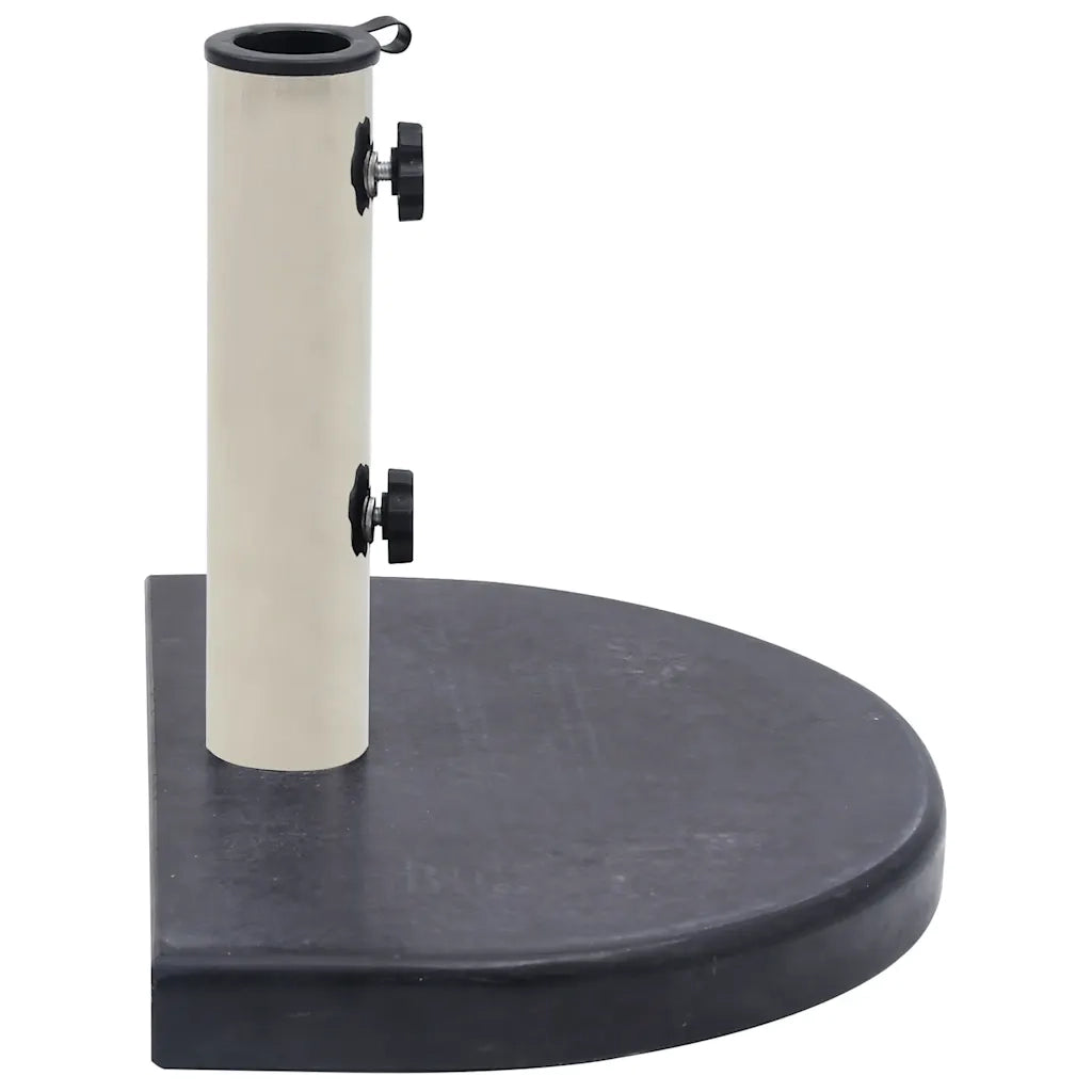 Base per Ombrellone Nera 40x28x4 cm in Granito CFW7079479
