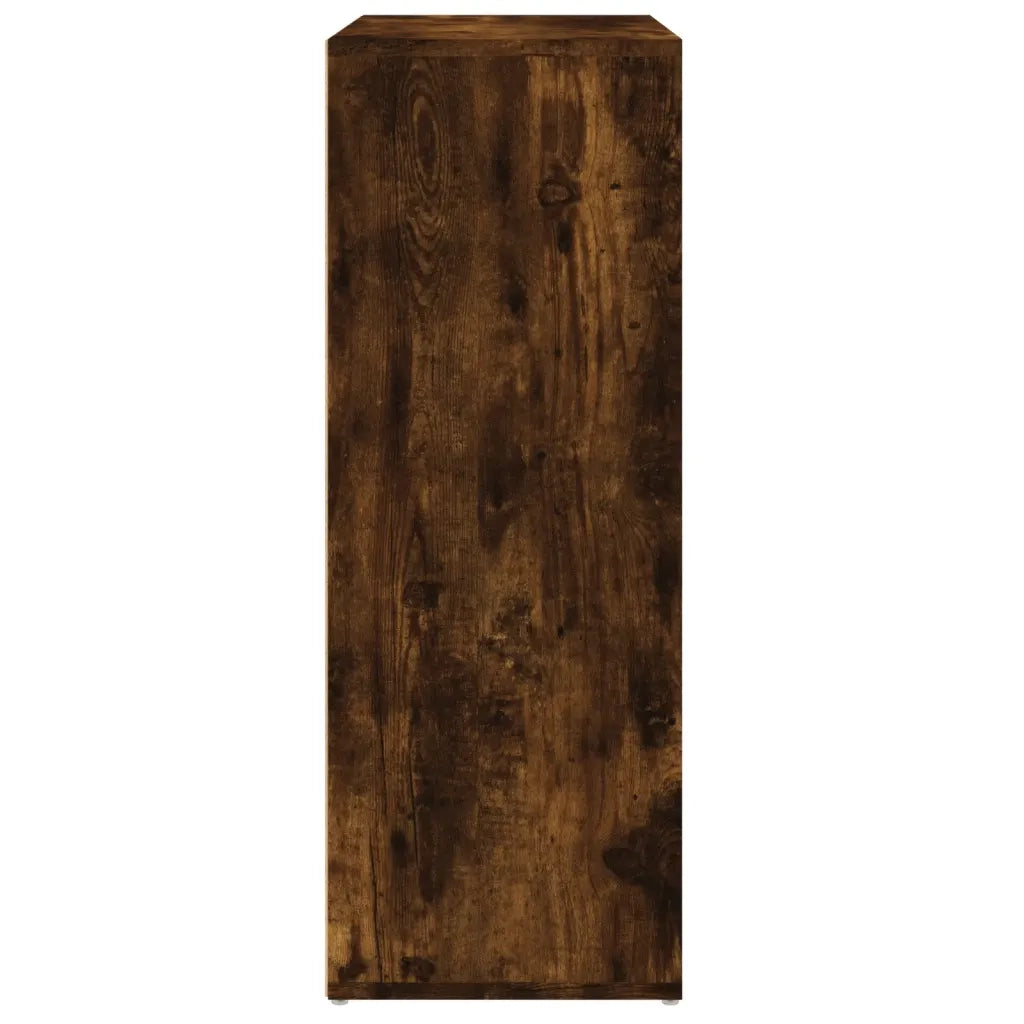 Credenza Rovere Fumo 60x31x84 cm in Legno Multistrato 840503