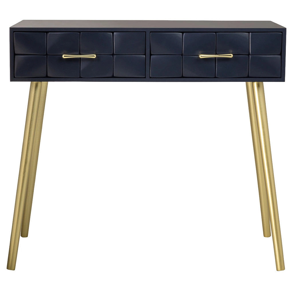 Mobile ingresso in legno nero 88x41x79h cm