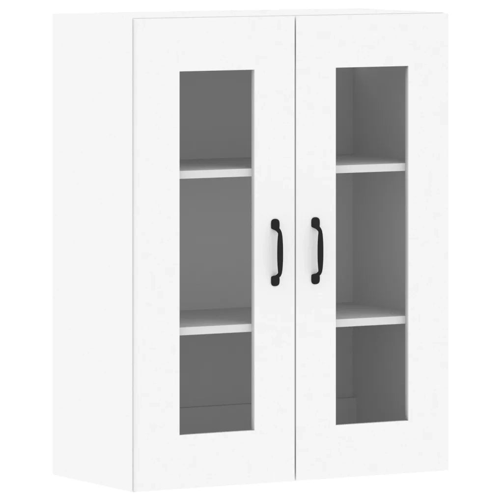 Armadietti a Parete 2 pz Bianchi in Legno Multistrato CFW2743821