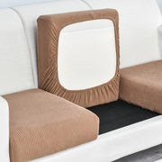 Cuscino di divano in khaki - Zona di appoggio per divano con base elastica, antiscivolo e morbida, adatta per la zona living, misura 230-280*50-65*5-20cm