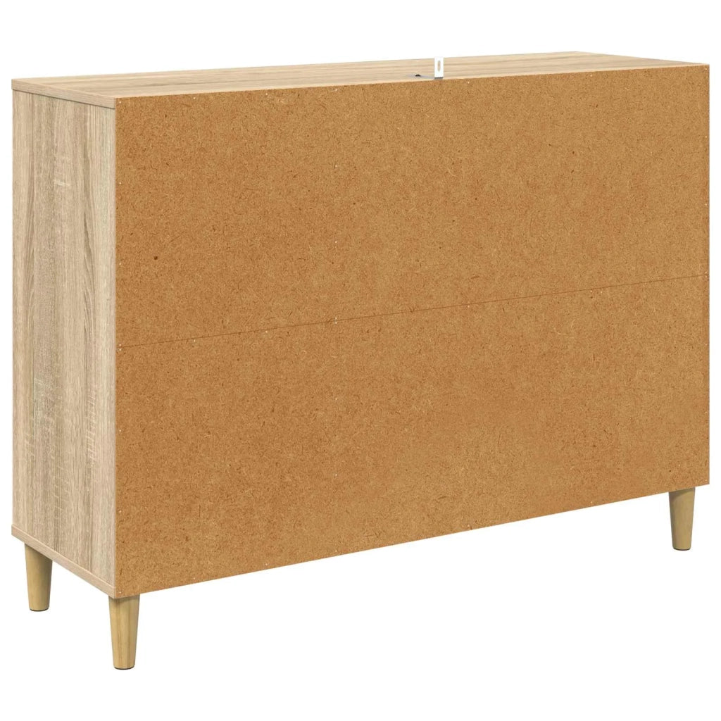 Credenza ZAANDAM Sonoma 102 x 33 x 75 cm Legno ingegnerizzato 8006960