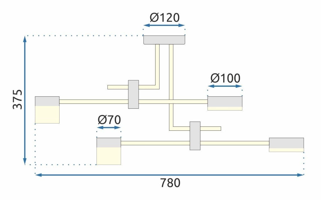Lampada Led APP1002-6C