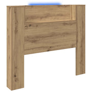 Testiera | Testata con lo scaffale Rovere artigianale 120 x 15 x 103,5 cm