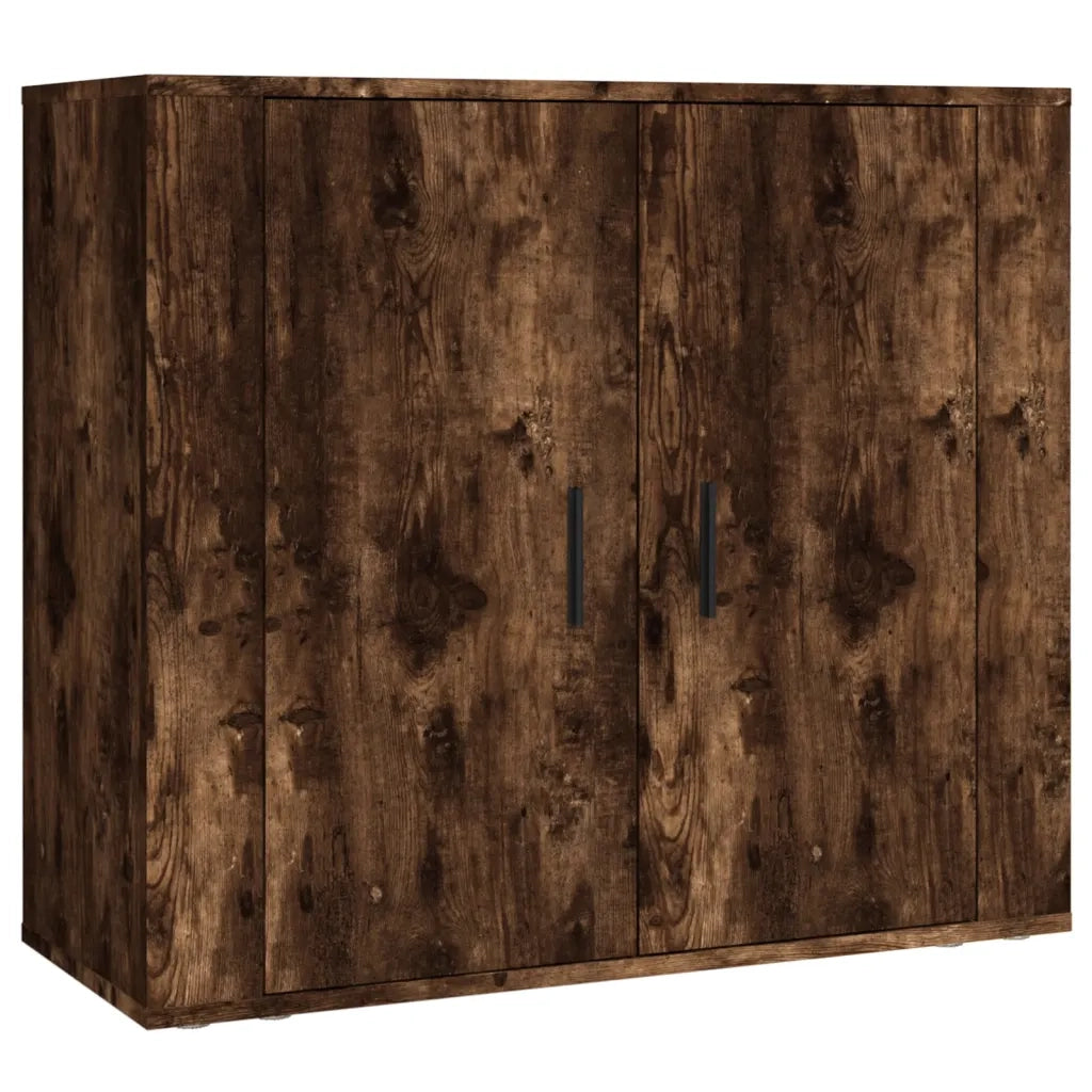 Credenza | Madia | Buffet da pranzo | Armadio da pranzo Rovere Fumo in Legno Multistrato