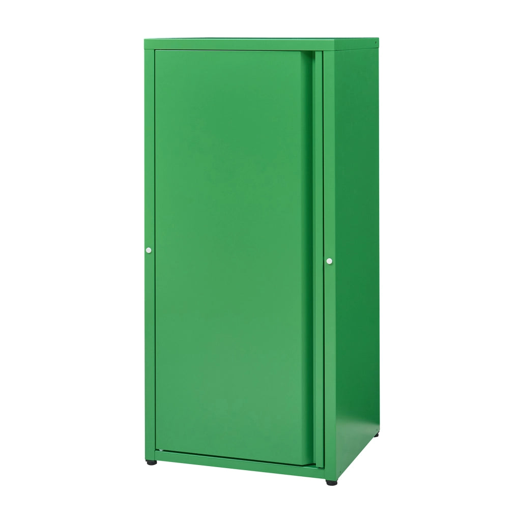 Armadio a Colonna Burlöv in Metallo Mobile per Archivio 88 x 40 x 35 cm Verde Mela [en.casa]