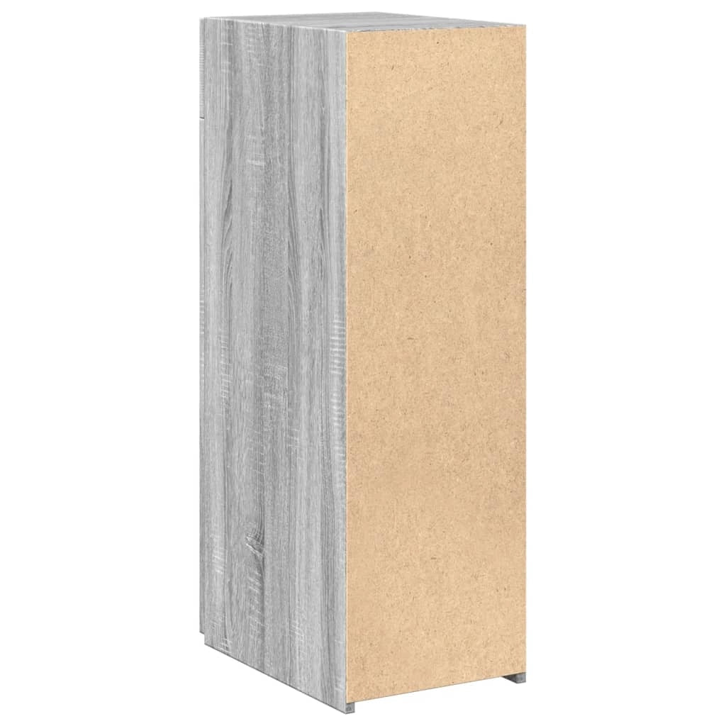 Buffet credenza cassettiera armadio mobile contenitore organizer cucina soggiorno salotto Sonoma 30 x 42,5 x 93 cm legno ingegnerizzato grigio 02_0036293