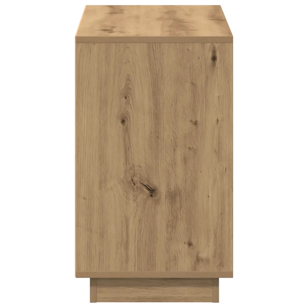 vidaXL Credenza Rovere Artigianale 102x35x55 cm in Legno Multistrato