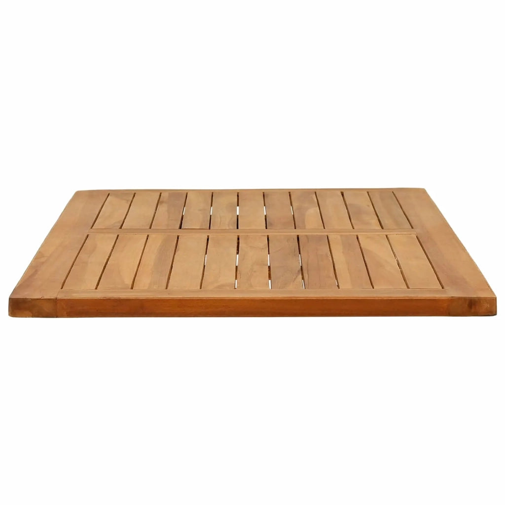 Piano del tavolo Rettangolare Legno di teak solido Naturale 42033167
