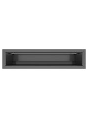Griglia di ventilazione per camino Grafite - Loft 90x400