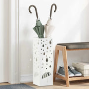 Supporto per Ombrellone Bianco 15,5 x 15,5 x 49 cm Metallo 868481