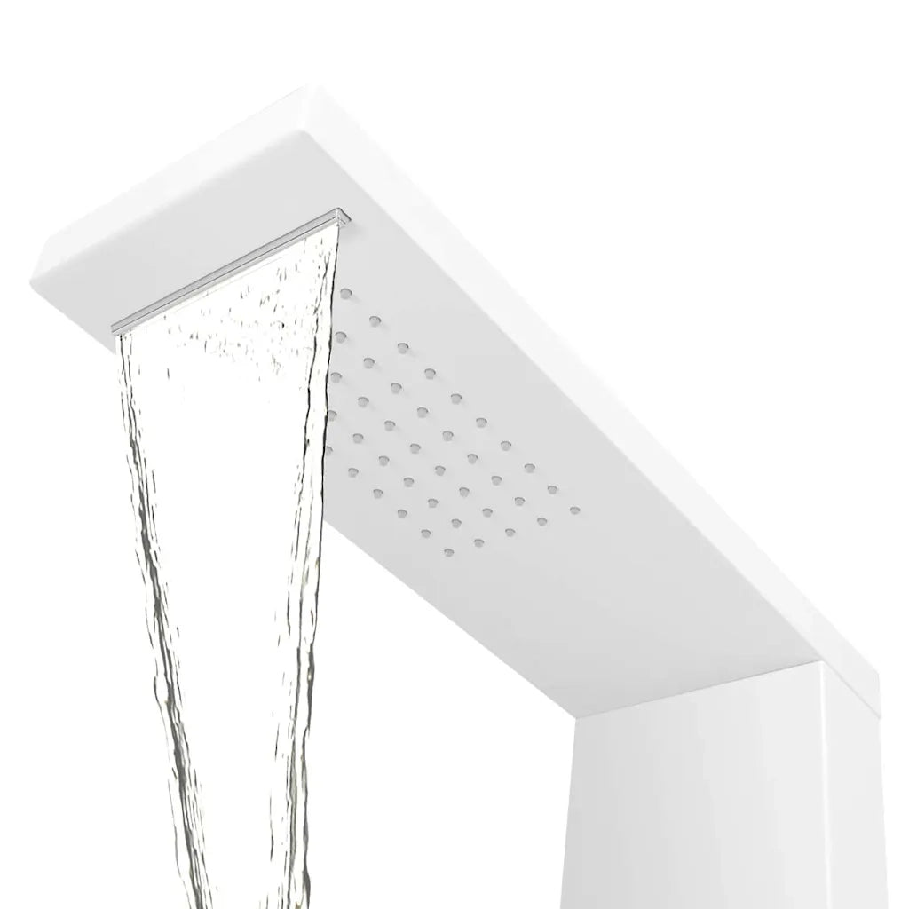 Pannello Doccia in Alluminio Bianco Opaco CFW4238837