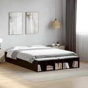Giroletto Nero 135x190 cm in Legno Multistrato 3280588