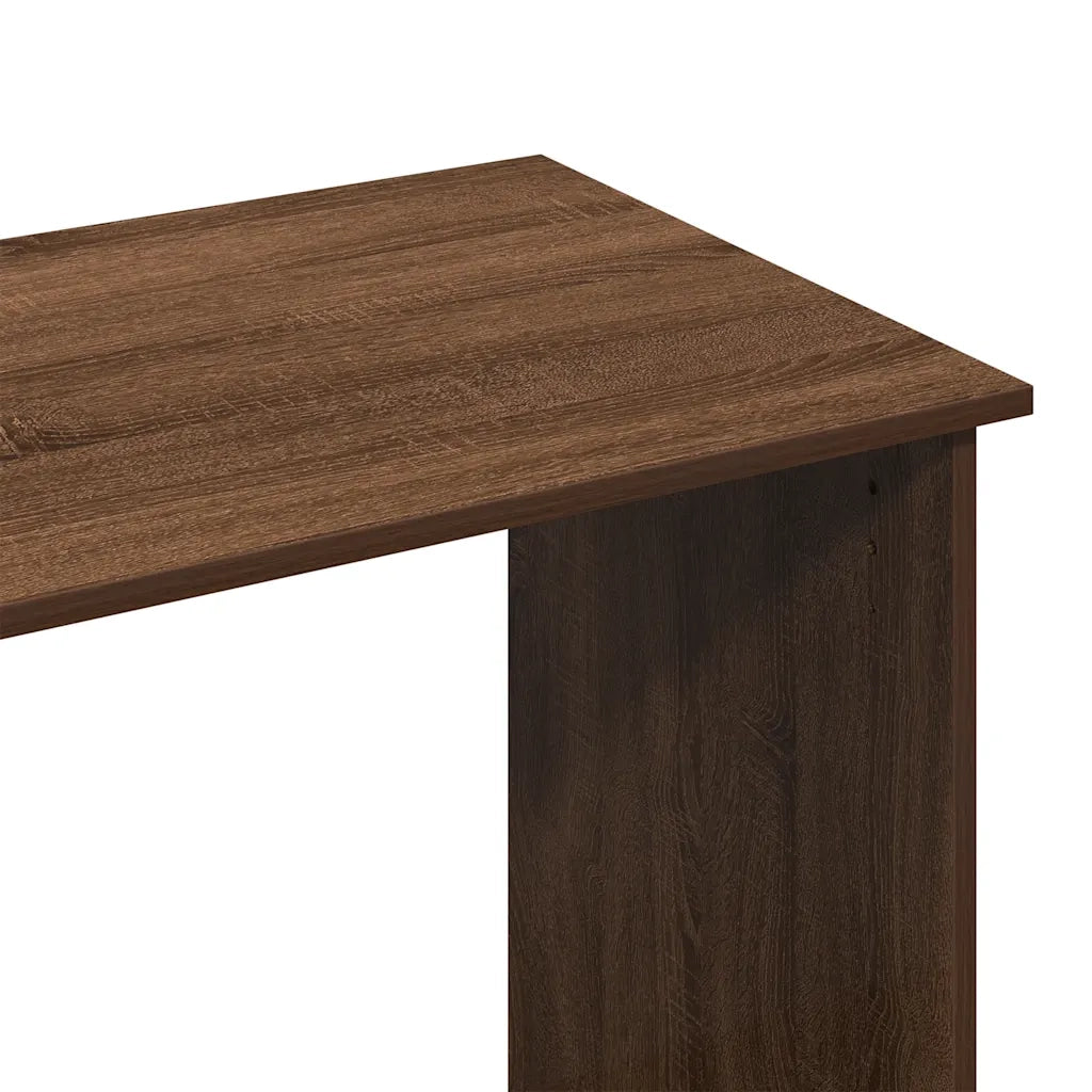 vidaXL Scrivania Rovere Marrone 102x50x75 cm in Legno Multistrato