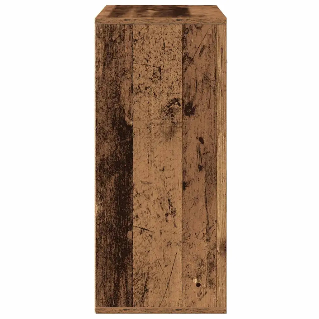 vidaXL Credenza Legno antico 60 x 31 x 70 cm Legno multistrato