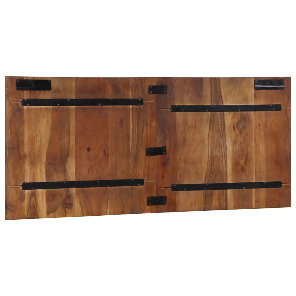 Testiera Multicolore 120 cm in Legno Massello Recupero