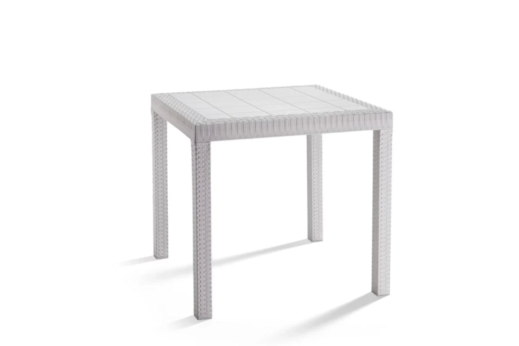 TAVOLO IN POLIPROPILENE 'DALLAS' bianco  - BICA