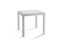 TAVOLO IN POLIPROPILENE 'DALLAS' bianco  - BICA