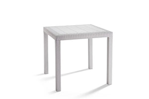 TAVOLO IN POLIPROPILENE 'DALLAS' bianco  - BICA