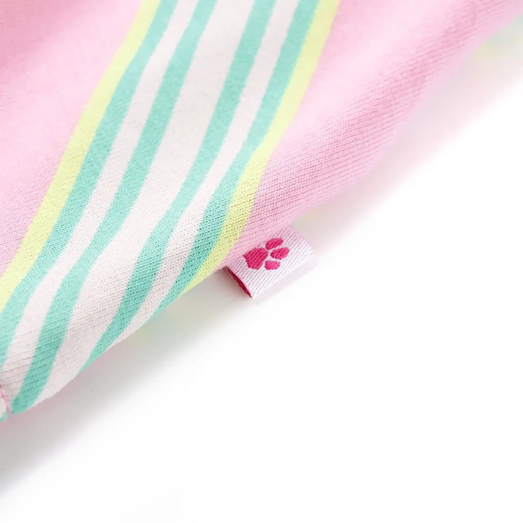 Abito da Bambina con Coulisse Senza Maniche Rosa 104 CFW9702468
