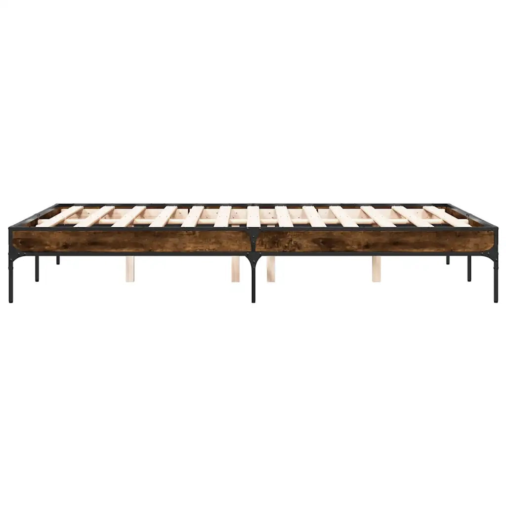Giroletto Rovere Fumo 135x190 cm in Legno Multistrato Metallo
