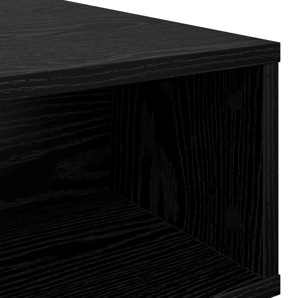 Tavolino da salotto Rovere Nero 100 x 46 x 35 cm 8000237