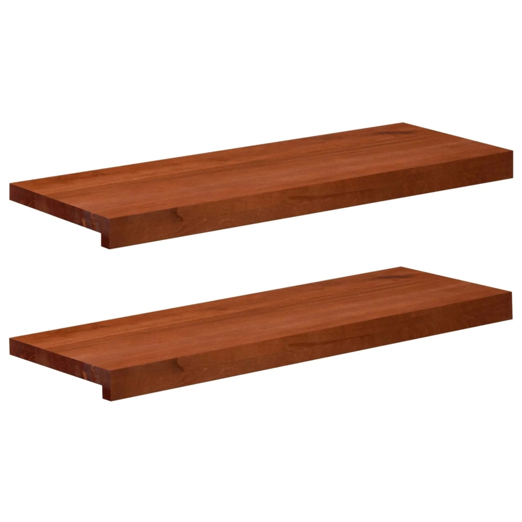 Tappeti per scale 2 pz 70 x 25 x 2 cm Marrone 3446148