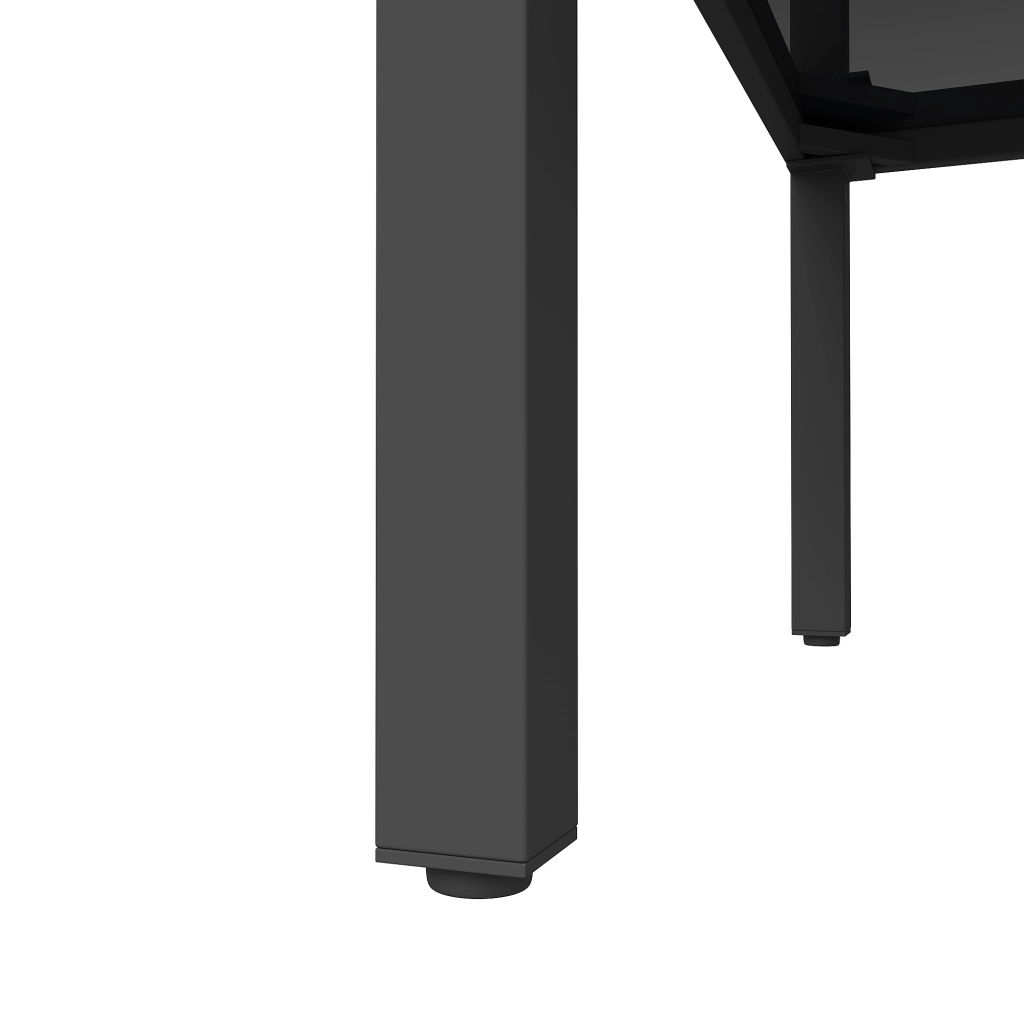Set Mobili da Giardino con Divano, Tavolino e Cuscini ¨C MINIMAL ¨C Grigio, Vetro, Acciaio, 4-5 Posti