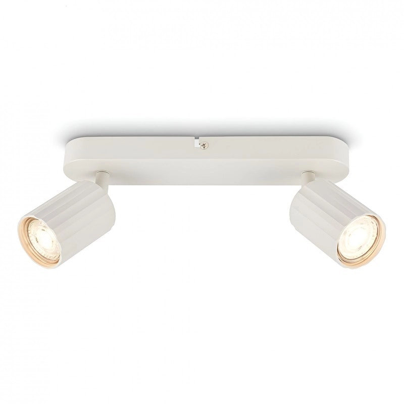 Briloner barra Skaft 2xGU10 bianco 28 x 5,7 x 12,5 cm