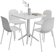 Set di mobili da giardino Nerra con 4 sedie 1