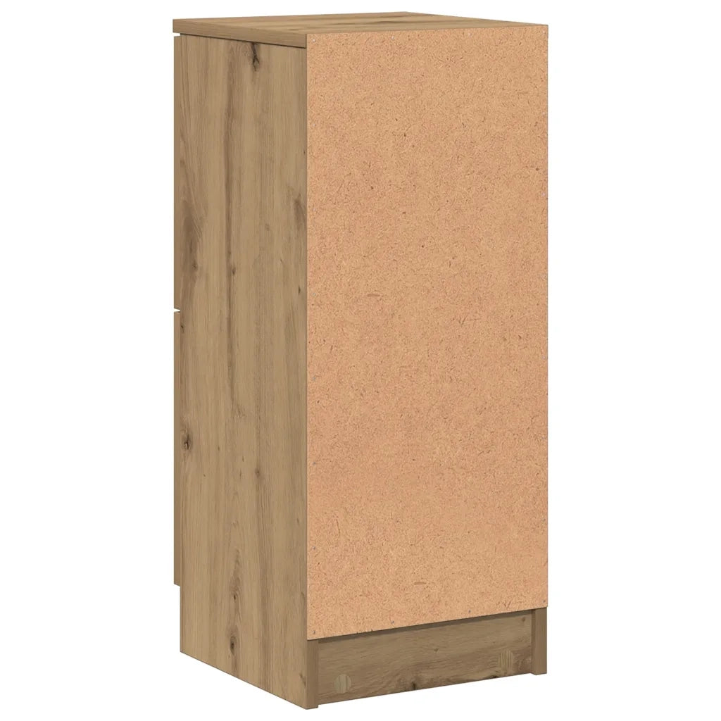 Credenza Rovere Artigianale 30x30x70 cm in Legno Multistrato 856961