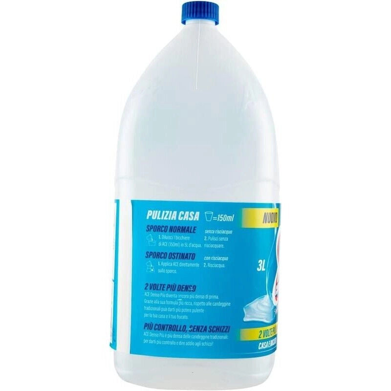 ACE GENTILE CANDEGGINA  3000 ML FRESCO PROFUMO RIMUOVE GERMI E BATTERI