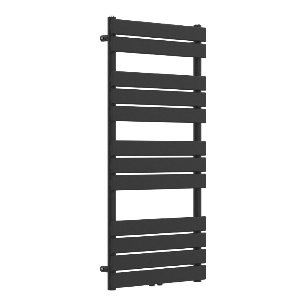 Scalda Asciugamani da Parete Voss ad Acqua Calda 120 x 60 cm Nero [neu.haus]