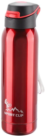 Bottiglia Sportiva 500 ml - Impermeabile - Cane - Acciaio Inossidabile - Apertura Ampla - Isolamento Termico - Bottiglia Isotermica