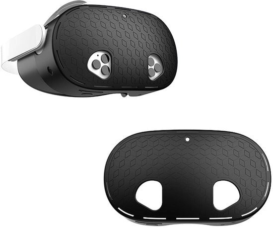 Faccia di protezione in silicio, schermo per viso, protezione per il naso, protezione per lenti, occhialino impermeabile, accessorio VR Adatto per Meta Quest 3S