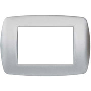 PLACCA COPRIFRUTTI MILLENIUM MARLANVIL - ALLUMINIO SATINATO  POSTI 3 MM 122X83- 15 pezzi