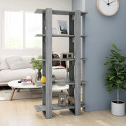 Libreria/Divisorio Grigio Sonoma 80x30x160 cm in Truciolato 813573