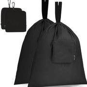 Zak di portata a mano da 2 pezzi - Tela oxford in tessuto resistente - Peso leggero - Borsa da viaggio - Dimensioni 51 x 57 cm - Borsa da bagno