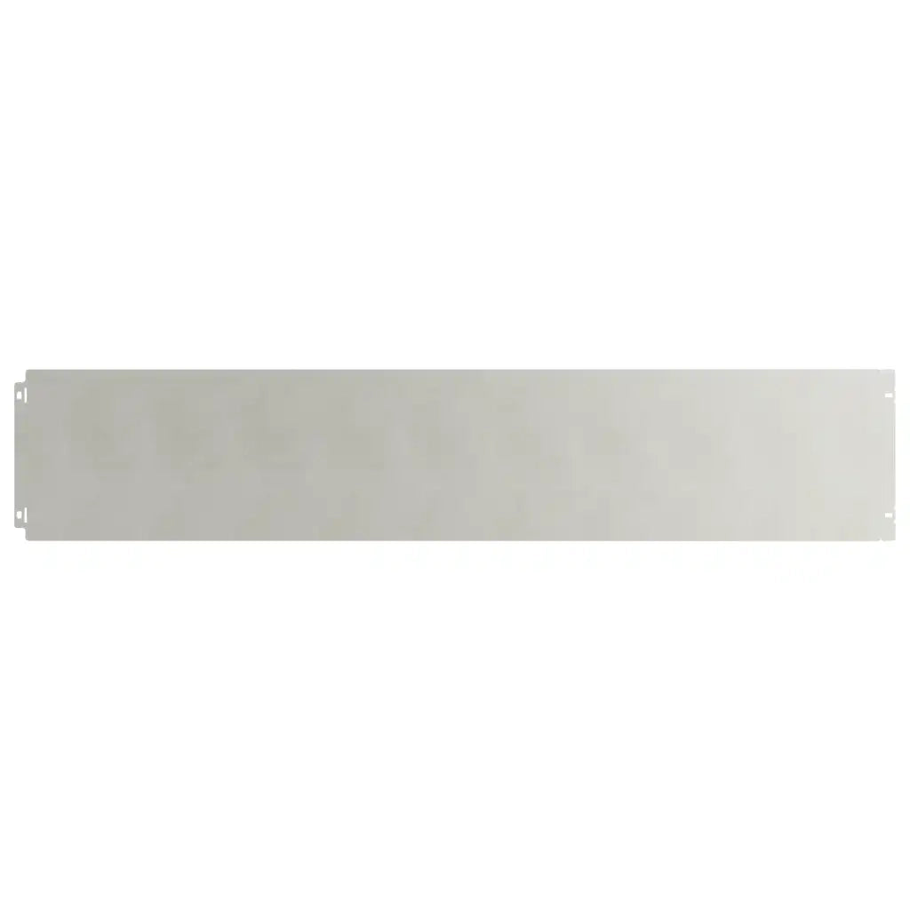 Bordura per Prato 30 pz 20 x 103 cm Acciaio Inox Argento 860164
