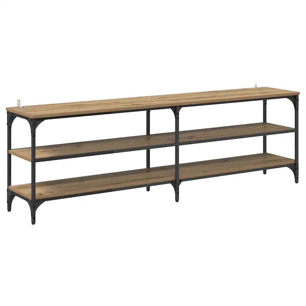 Mobile TV-Credenza per TV-Console TV Rovere artigianale 160 x 30 x 50 cm