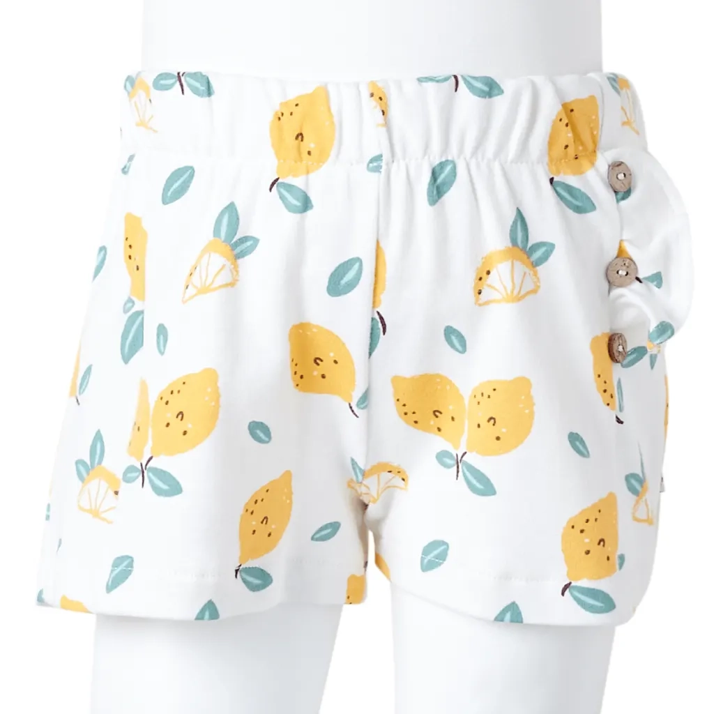 Pantaloncini per Bambini Ecru 128 CFW2687657