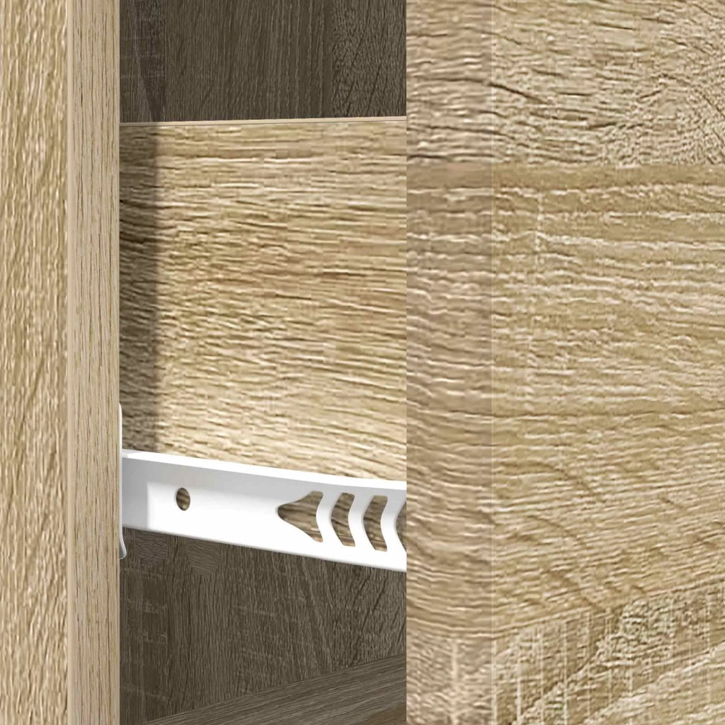 Mobile con Cassetti Rovere Sonoma 33 x 34,5 x 90 cm 895537