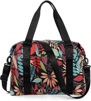 Borsa a giorno - Impermeabile - Borsa per weekend - Borsa sportiva - Borsa a spalla - Riutilizzabile - Borsa a spalla per viaggi - Capacità per 2-4 giorni di oggetti
